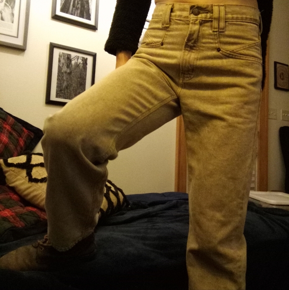 BDG Cream Carpenter cream Jeans - Picture 3 of 4